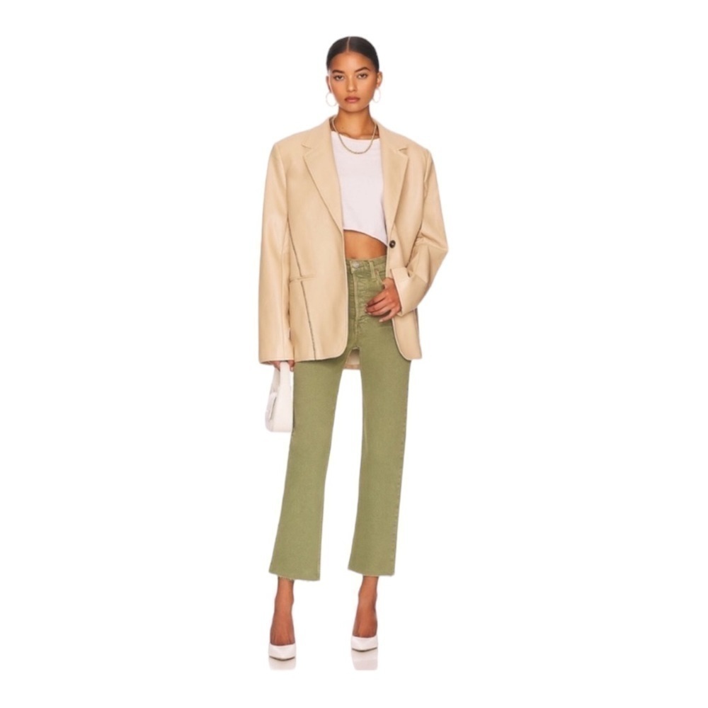 RE/DONE 70s High-Rise Stove Pipe Jeans - Sage NWT